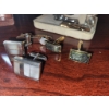 Image 6 : Wallet and Lighter Lot with Accessories Including Cufflinks