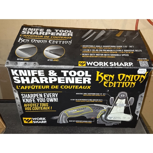Work Sharp Knife & Tool Sharpener New in Box 