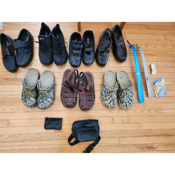 Mens Shoes and Accessories, Sizes 9-13