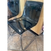 Image 5 : Waiting Room Decor - Chrome Translucent Armless Chairs 30T w/ Decorative Stick Assortment  