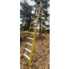 Image 4 : Yellow 10ft Fiberglass Stepladder
