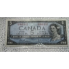 Image 1 : 1954 Canadian Modified Portrait $5 Bill J/A0843184 