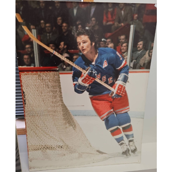 30x40 Hockey Player Poster Depicting Action Scene
