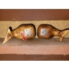 Image 5 : Vintage Labatt's Bar Sign w/ Hand Carved Decorative Penguin Figurine Whale Salt & Pepper Shakers  & 