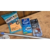 Image 4 : Cleaning and Utility Tools including Winch Cable, Microfiber Cloths, and Extension Cord