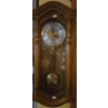 Image 1 : Lovely Ornate Wooden Quartz Hanging Clock - 11L 