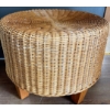 Image 2 : Wicker Ottoman Batman Lunch Box Ladies Ice Skates (Size Unknown) & Vintage Clothes Hamper