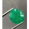 Image 1 : ($12,200 Appraisal) - 6.1 ct Certified Emerald gemstone 