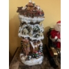 Image 2 : Santa on Sleigh w/ Light Up Santas Cottage (19T)