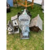 Image 1 : Wood Bird Houses X 3 Bird Cage & Magazine Rack 