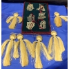 Image 1 : Pewter Holiday Charms w/ Real Hair Angels 6T
