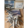 Image 1 : B747 Framed Picture 21 x 17, Largest Grey Model 27 x 16, Other Framed Pictures and Models As-Is
