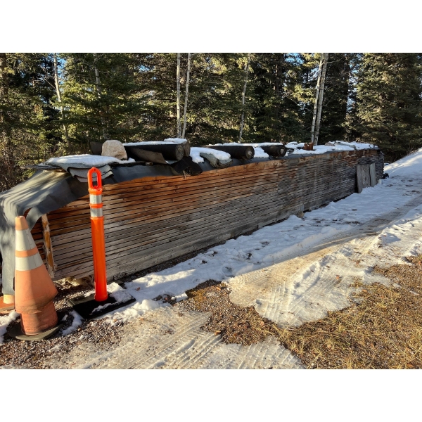 Large stack of trusses. Comes with all specifications to build with all approved and ready for your 