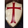 Image 2 : Knights Templar - Crusader Shield w/ Katana Sword in Sheath 42L
