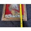 Image 6 : Black Velvet Painting Of Sailing Ship (11.5 x 19 inches before frame)