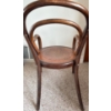 Image 4 : Beech Bentwood Arm Chair w/  Pressed Hand Carved Seat w/ Shell Detail 23T