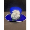 Image 1 : Paul Stankard Signed Glass Art Hat with Flower