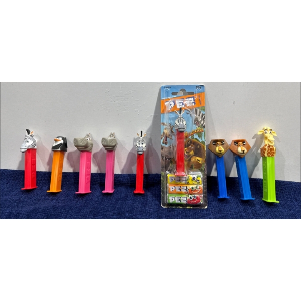 Collection of Pez Dispensers - Madagascar