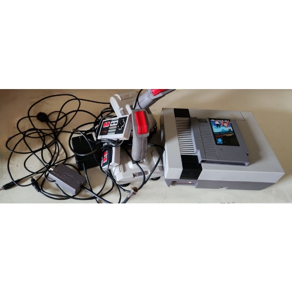 Vintage Nintendo Original System, Controllers, Joysticks, Pro Wrestling Game