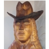 Image 2 : Cowboy Wood Carving 10 W, 17 T 