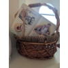 Image 9 : Rose & Hof Donatello Tray, Stoneware Canister, Ceramic Fruits, Tin and Basket