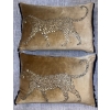 Image 2 : Home Comforts - Decorative Throw Pillows Leopard Print Faux Lavender Pottery Planter 