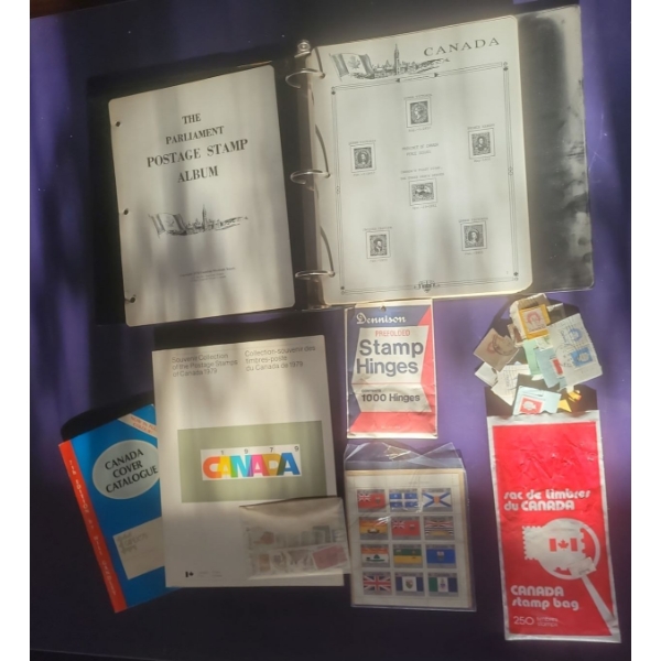 Canadian Stamp Collection Including Booklets 