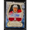 Image 1 : Owen Beck #198 - Upper Deck "Artifacts" Rookie Dual Patch Autograph Hockey Card
