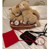 Image 2 : Oak Accent Chair w/ Feline Collection Manual Alarm Clock Fashion Bags & More