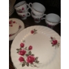 Image 2 : Wood & Sons England Fine Bone China Dish Set 'Rose Royal'