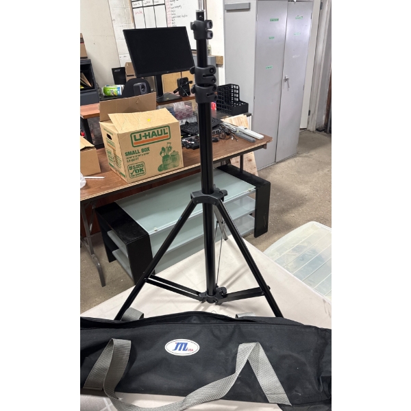Adjustable Tripod Stand with Carrying Case
