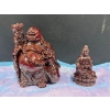 Image 1 : Wooden Buddha Figures 5.5H & 4H