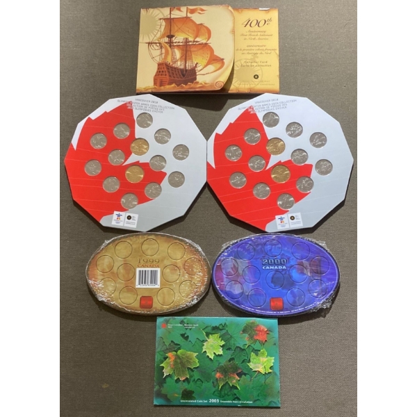 Canadian Commemorative Coin Sets
