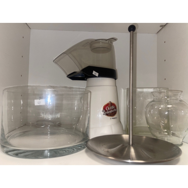 Netflix & Chill Essentials - Popcorn Maker Large Bowl & More