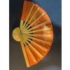 Image 6 : Decorative and Utility Lot: Fan, Carved Stand, Glass,Plant Kit, Onesole