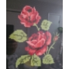 Image 2 : Framed Needlepoint of Roses 17 X 17