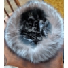 Image 3 : NEW Genuine Fox & Leather Aviator Hat w/ Canadian Black Mink Cap & More 
