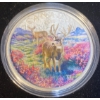 Image 2 : 2015 $20 Misty Morning Mule Deer Fine Silver Coin 31.39 Grams