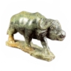 Image 2 : 4 Carved Stone Sculptures: Pyramid, Mask, Buffalo, Hawk