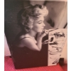 Image 2 : Framed Airplane Print Under Glass  24 1/2 w 22 h, Marilyn Monroe Print on Canvas 18 w 25 h