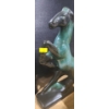 Image 4 : Metalware- Tray 12" Diameter, Blue Mountain Horses: Blue 11 W, 9 T, Green 9.5 W, 14 T, Doll 16.5 T