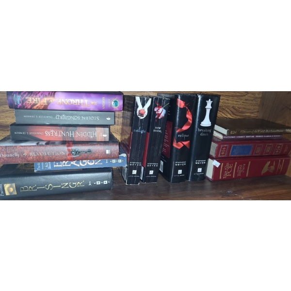 Books Including: "Twilight" Series by Stephanie Meyer, Edgar Allen Poe Collection, and More!