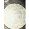Image 11 : Pewter - Tray, Spoons, Candle Holders (Damage), Silver Colored Illegible Stamp Pot, TSG Ceramic Tray