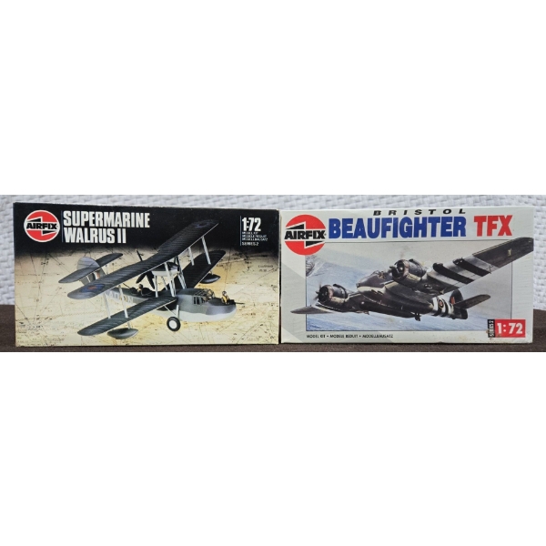 AirFix 1:72 Model Kits Series 2 + 2 (Never Assembled)