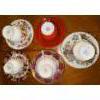 Image 2 : High Tea O'Clock - Antique Tea Vessels w/ Saucers & Attitude - Paragon & More