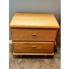 Image 4 : Teak  bedroom set with high-end quality double mattress and two side tables bedding not included.
