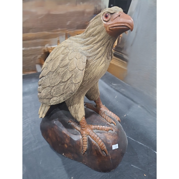  Eagle Resin Statue 14 W, 8 D, 17 T