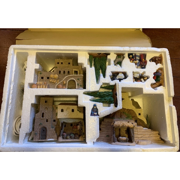 Little Town of Bethlehem LED Nativity Set 8T
