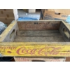 Image 1 :  vintage all original Coca-Cola bottle crate