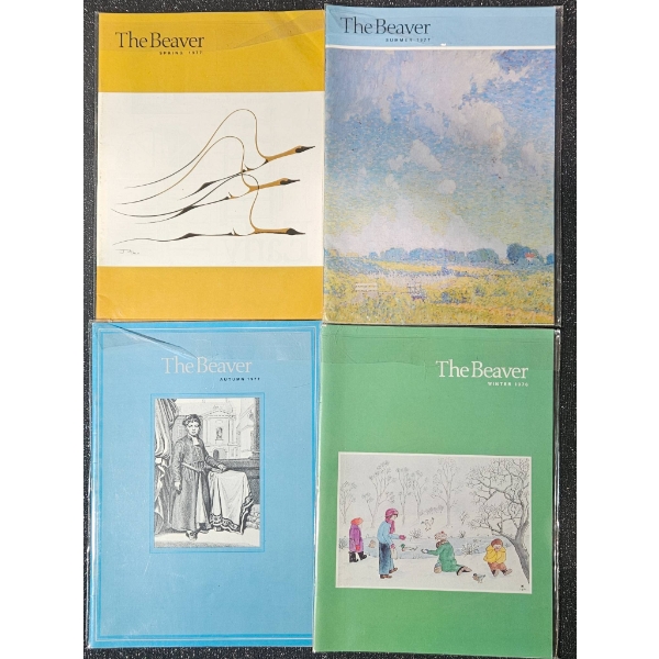 Four The Beaver Magazines Featuring Canadian Heritage Themes